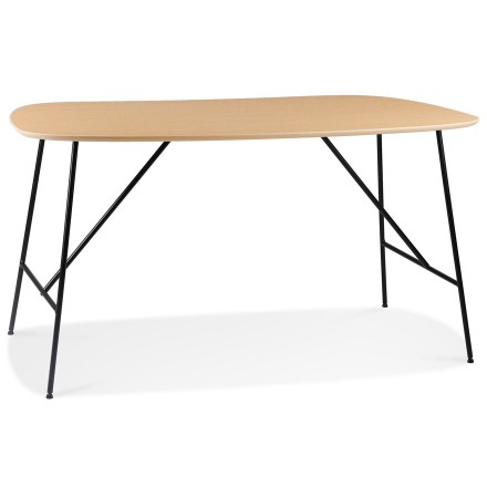Petite table/bureau 'FIONA' en bois finition Chêne naturel