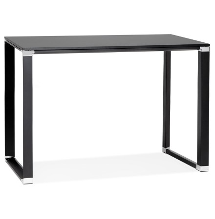 Table haute / bureau haut 'XLINE HIGH TABLE' en bois noir - 140x70 cm