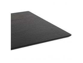 Table / bureau design 'MAMBO' noir - 180x90 cm