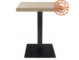 Plateau de table 'NATO' carré 68x68cm en bois finition naturelle