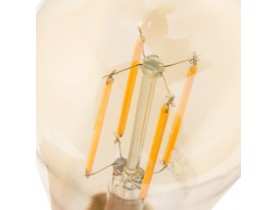Ampoule LED Edison 'TANIUM LONG' à filament ambre