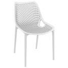 Chaise moderne 'BLOW' blanche en matière plastique