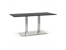 Table / bureau design 'DENVER' noir - 160x80 cm