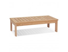 Table basse intérieure/extérieur 'MALO' en bois de Teck naturel