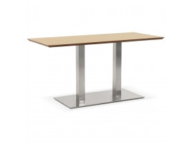 Table / bureau design 'MAMBO' en bois finition naturelle - 150x70 cm