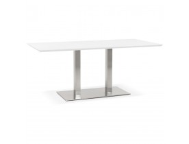 Table / bureau design 'MAMBO' blanc - 180x90 cm