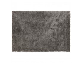 Tapis de salon shaggy 'TISSO' gris foncé - 120x170 cm
