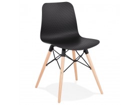 Chaise scandinave 'TONIC' noire design