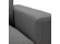 Canape droit moderne AUGUSTIN en tissu gris fonce - Zoom 3