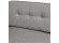 Canapé d'angle COLONEL gris clair avec méridienne à droite - Zoom 4