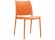 Chaise design 'ENZO' orange