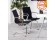 Chaise de bureau design GIGA en similicuir noir - Afbeelding 2