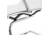 Chaise de bureau design GIGA en similicuir blanc - Zoom 9