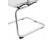 Chaise de bureau design GIGA en similicuir blanc - Zoom 6