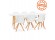 Table a diner extensible IGLOU style scandinave - Illustration 3