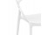 Chaise de terrasse JULIETTE design Blanche - Zoom 2