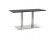 Table / bureau design 'MAMBO' noir - 150x70 cm