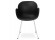 Chaise design NEGO noire en matiere plastique - Photo 1