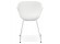 Chaise design NEGO blanche en matiere plastique - Photo 3