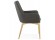 Chaise avec accoudoirs TEOPHIL style scandinave - Photo 2