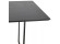 Table à diner / bureau design TITUS en bois noir - 180x90 cm - Zoom 1
