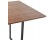Table à diner / bureau design TITUS en bois de noyer - 180x90 cm - Zoom 1