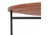 Table d'appoint design 'TSUNAMI' noire style industriel - Zoom 5