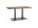 Table / bureau design 'ZUMBA' en bois finition Noyer - 150x70 cm