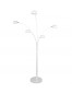 Lampadaire 5 branches 'FIVE BOWS' blanc