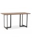 Table à diner / bureau design 'TITUS' en bois de noyer - 150x70 cm