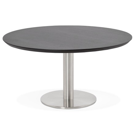Lage loungetafel AGUA zwart - Ø 90 cm
