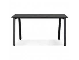 Table de réunion / bureau bench 'AMADEUS SQUARE' noir - 140x140 cm