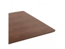 Design tafel / bureau 'MAMBO' met notenhouten afwerking - 150x70 cm
