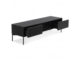 Design tv-meubel 'MOVIE' van zwart hout