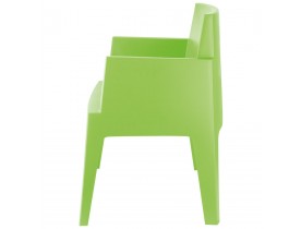 Groene design stoel 'PLEMO'
