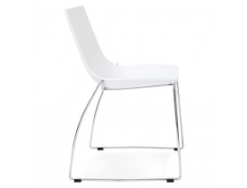Witte design stoel 'TRENO' in kunststof
