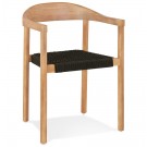 Houten design stoel 'CORDON' voor binnen/buiten - bestel per 2 stuks / prijs voor 1 stuk