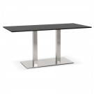 Design tafel / bureau 'DENVER' zwart - 160x80 cm