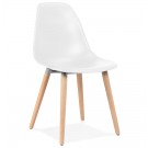 Scandinavische design stoel 'GLORIA' wit
