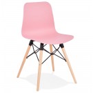 Scandinavische stoel 'TONIC' roze design