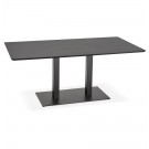 Design tafel / bureau 'ZUMBA' zwart - 180x90 cm