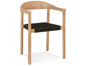 Houten design stoel 'CORDON' voor binnen/buiten - bestel per 2 stuks / prijs voor 1 stuk