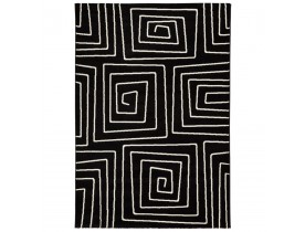 'MANIAK' 160/230 cm kortpolig design tapijt voor de woonkamer