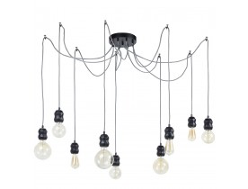 Moderne hanglamp in de vorm van een spin 'RAINY' met 9 lampvoeten
