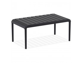Lage tafel 'SIDONY XL' zwart van plastic