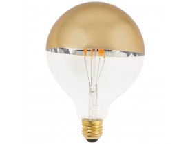 Dimbare ledgloeidlamp 'TORCH' met goudkleurige kop