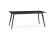 BARISTA' design eettafel / bureau in zwart hout - 180x90 cm