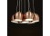 Design hanglamp BILBO met 7 koperkleurige bollen - Foto 4