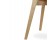 Scandinavische stoel DADY wit design - Zoom 7