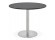 Kleine ronde bureautafel / eettafel 'DALLAS' zwart - Ø 90 cm